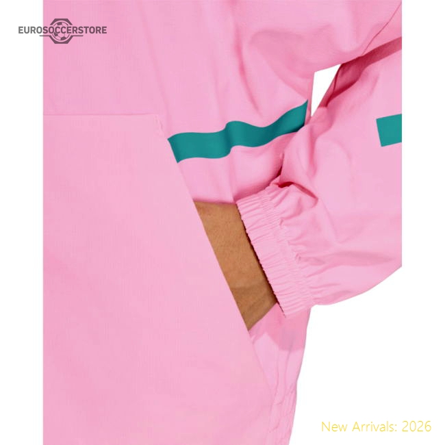 2025-2026 Liverpool Anthem Jacket (Pink) - Kids-Football Jersey Hub