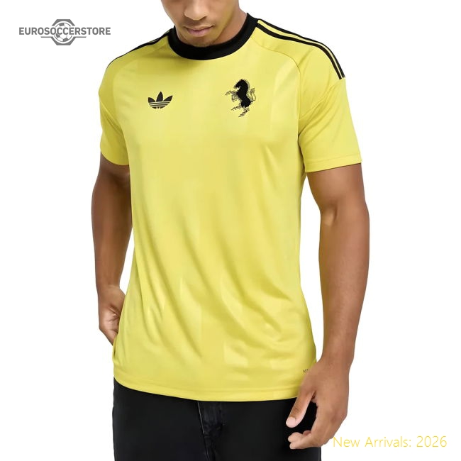 2025-2026 Juventus Third Goalkeeper Shirt (Pure Sulfur)-Football Jersey Hub