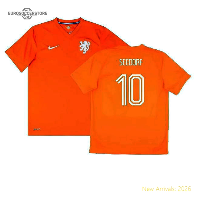 Holland 2014-15 Home Shirt (Good) (Seedorf 10)-Football Jersey Hub