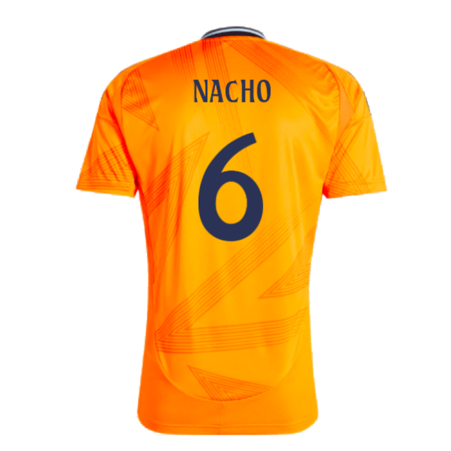 2024-2025 Real Madrid Away Shirt (Nacho 6)-Football Jersey Hub