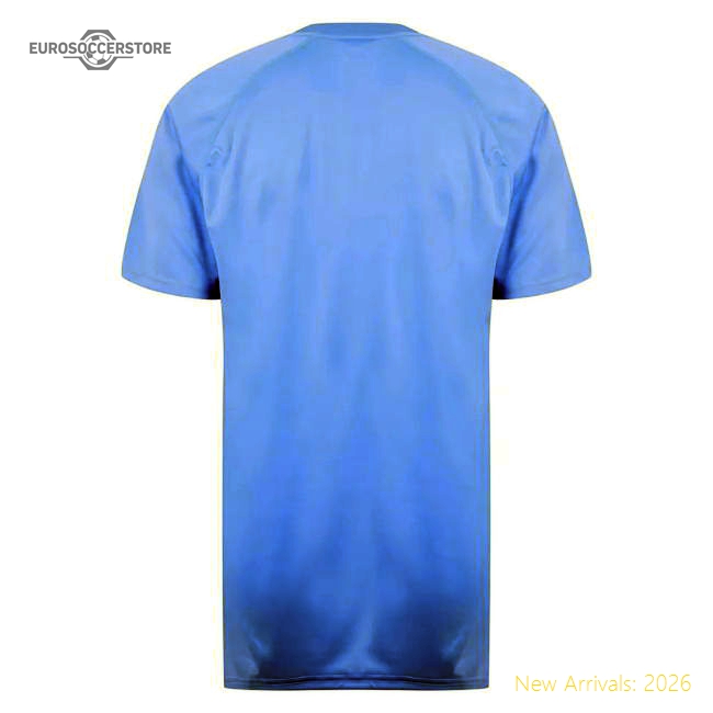 Man City Poly T-Shirt (Blue)-Football Jersey Hub