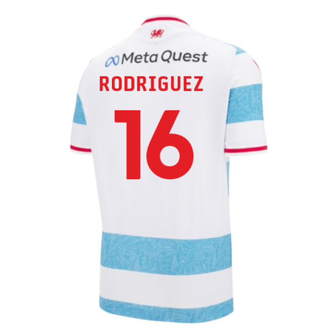 2025-2026 Wrexham Third Shirt (Rodriguez 16)-Football Jersey Hub