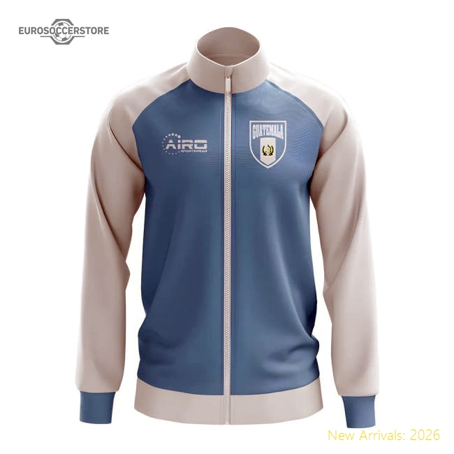 Guatemala Concept Football Track Jacket (Sky)-Football Jersey Hub