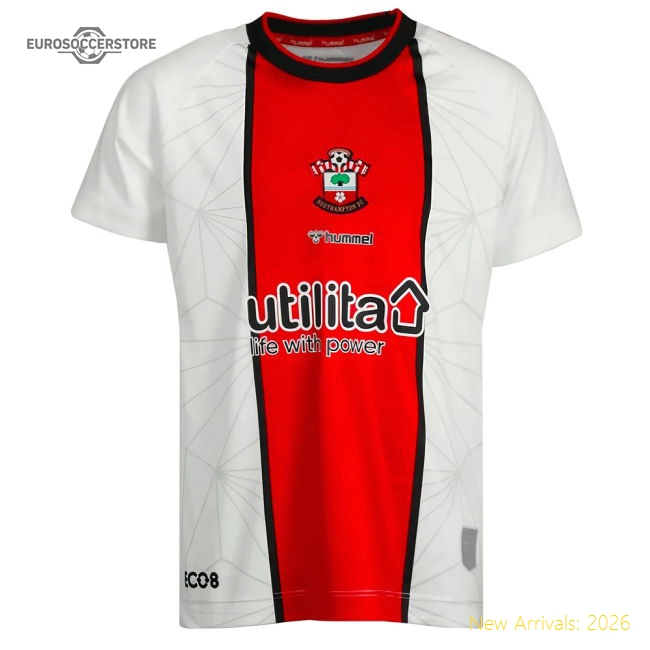 2022-2023 Southampton Home Shirt (Kids)-Football Jersey Hub