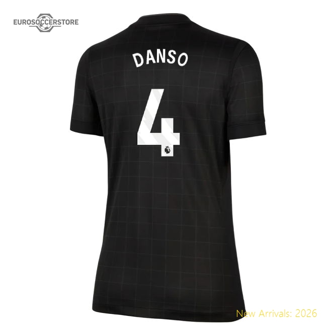 2025-2026 Tottenham Away Shirt (Womens) (Danso 4)-Football Jersey Hub