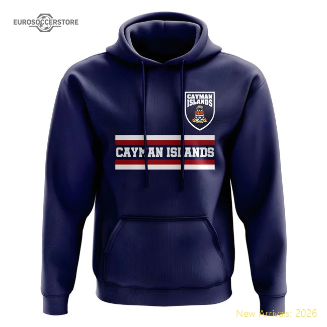 Cayman Islands Core Football Country Hoody (Navy)-Football Jersey Hub