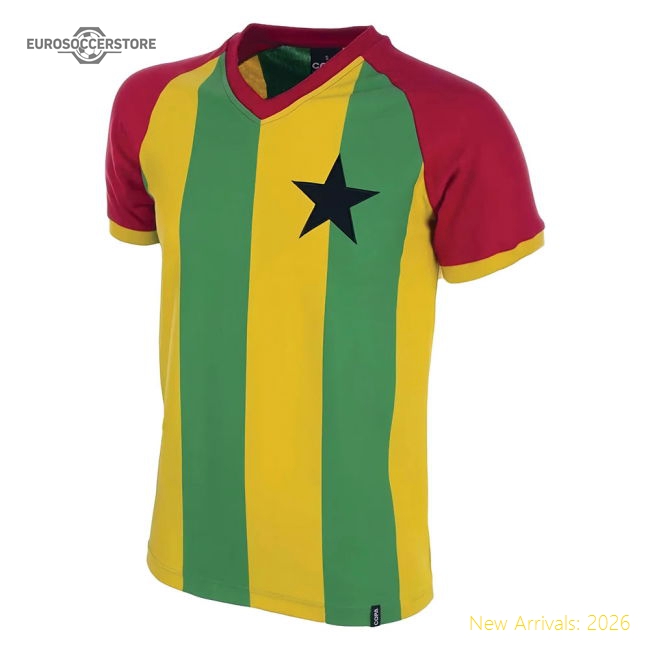 Ghana 1980s Retro Shirt (Your Name)-Football Jersey Hub