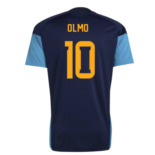 2026-2027 Spain Training Jersey (Night Indigo) (Olmo 10)-Football Jersey Hub