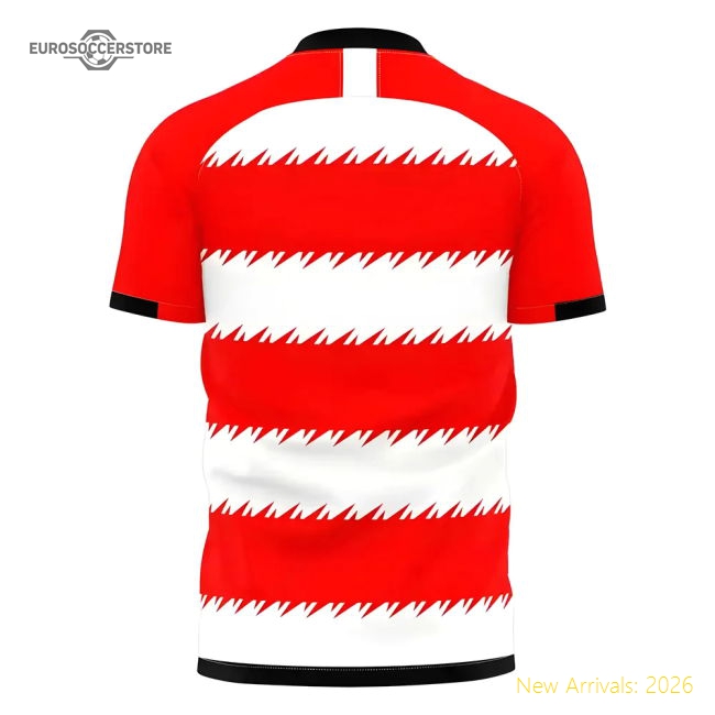 Doncaster 2025-2026 Home Concept Football Kit (Libero) - Baby-Football Jersey Hub