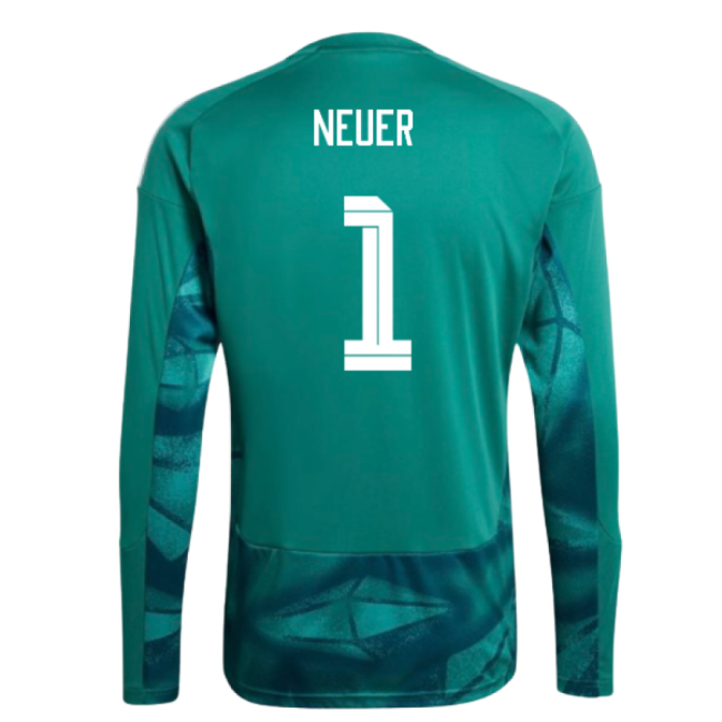 2026-2027 Germany Home Goalkeeper Shirt (Active Green) (Neuer 1)-Football Jersey Hub