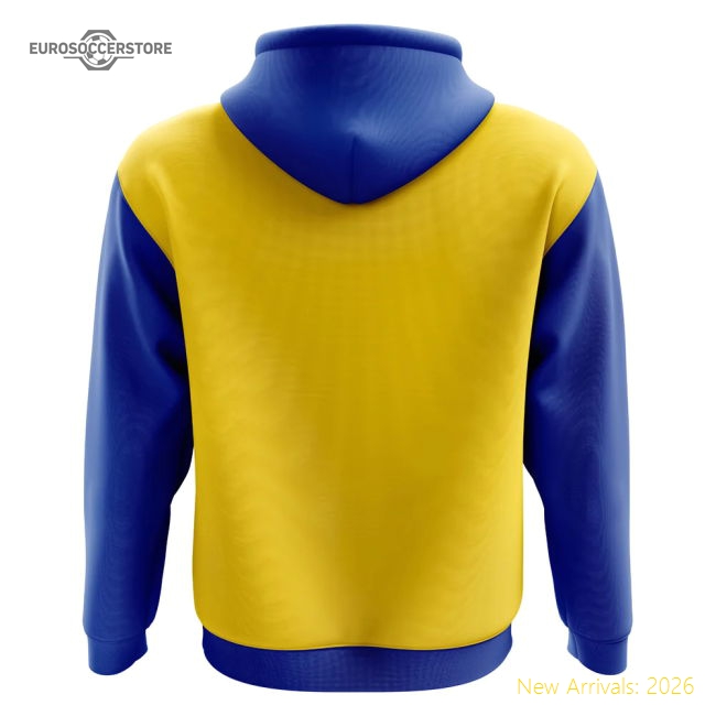 2025-2026 Sweden Home Concept Hoody-Football Jersey Hub