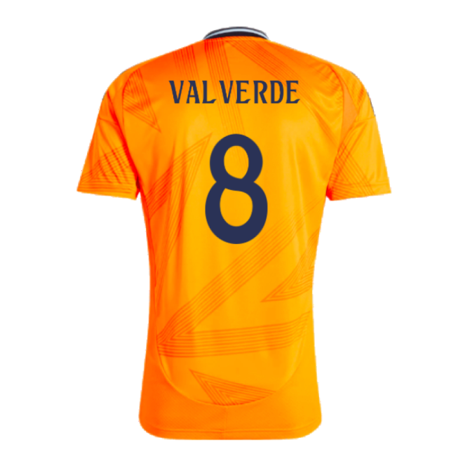 2024-2025 Real Madrid Away Shirt (Valverde 8)-Football Jersey Hub
