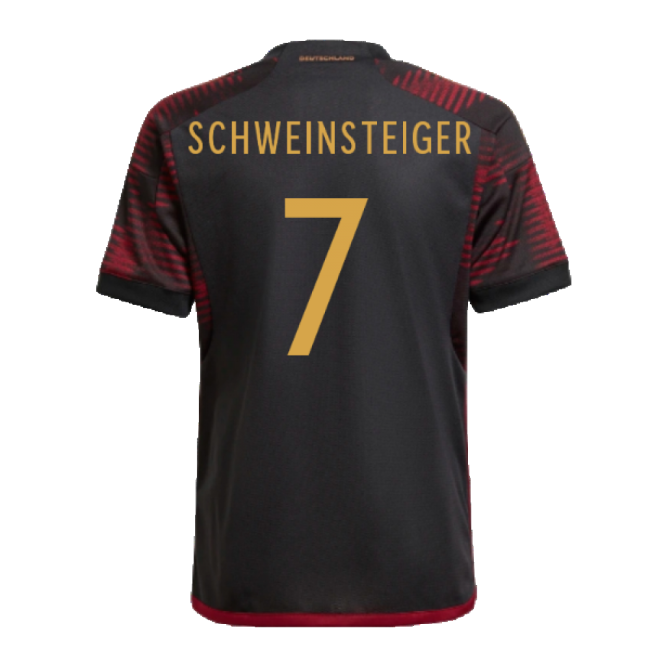 2022-2023 Germany Away Shirt (Kids) (SCHWEINSTEIGER 7)-Football Jersey Hub