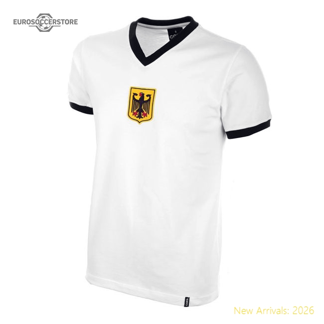 Germany 1970's Short Sleeve Retro Football Shirt-Football Jersey Hub