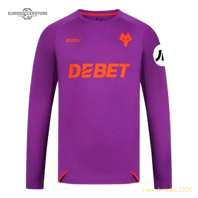 2024-2025 Wolves Long Sleeve Third Shirt-Football Jersey Hub