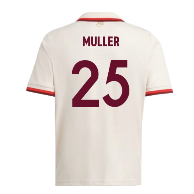 2024-2025 Bayern Munich Third Shirt (Kids) (Muller 25)-Football Jersey Hub