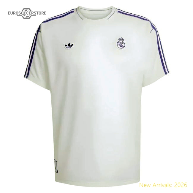 Real Madrid Terrace Icons Shirt (White)-Football Jersey Hub