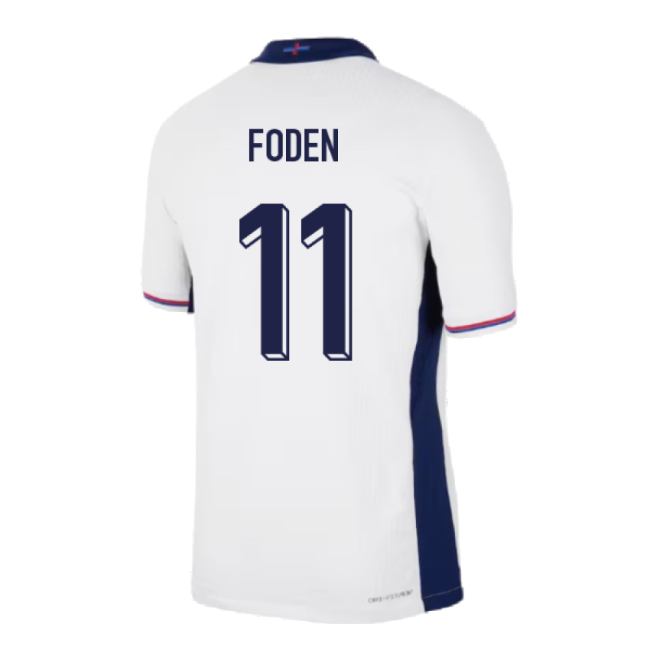 2024-2025 England Home Match Dri-Fit ADV Authentic Shirt (Foden 11)-Football Jersey Hub