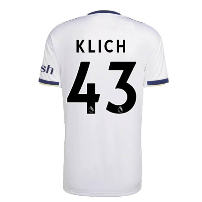 2022-2023 Leeds United Home Shirt (KLICH 43)-Football Jersey Hub