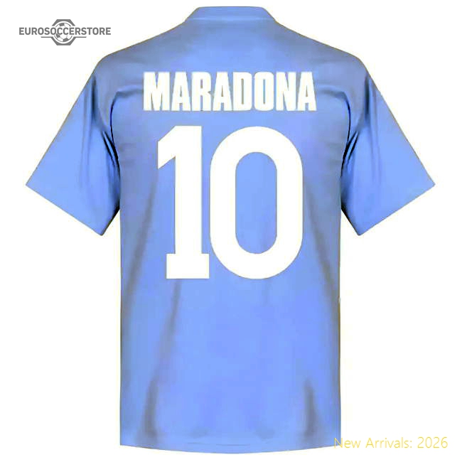 Napoli Maradona 10 Team T-Shirt - Sky-Football Jersey Hub