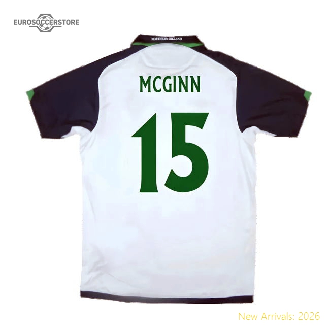 Northern Ireland 2009-10 Away Shirt ((Very Good) XL) (McGinn 15)-Football Jersey Hub