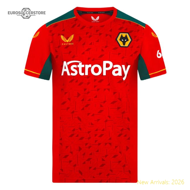 2023-2024 Wolves Away Shirt-Football Jersey Hub