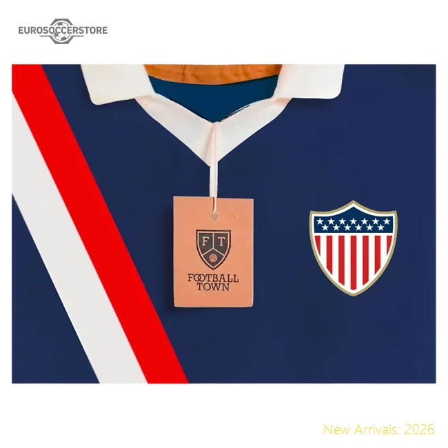 Classic USA United States Away Retro Shirt-Football Jersey Hub