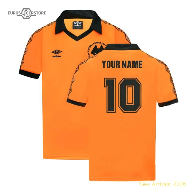 Wolverhampton Wanderers 1980 League Cup Final Shirt (Your Name)-Football Jersey Hub