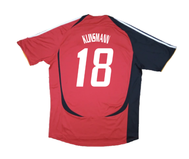 Germany 2005-07 Away Shirt ((Very Good) XL) (Klinsmann 18)-Football Jersey Hub