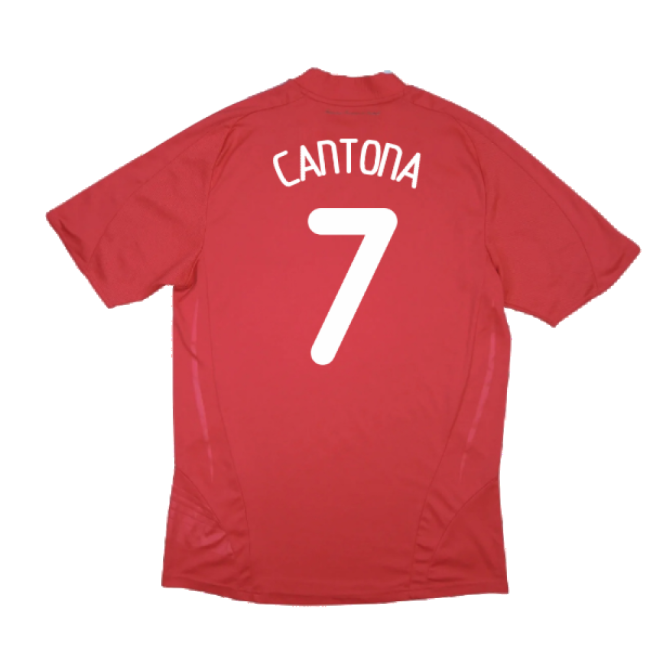 France 2008-10 Away Shirt ((Excellent) XL) (Cantona 7)-Football Jersey Hub