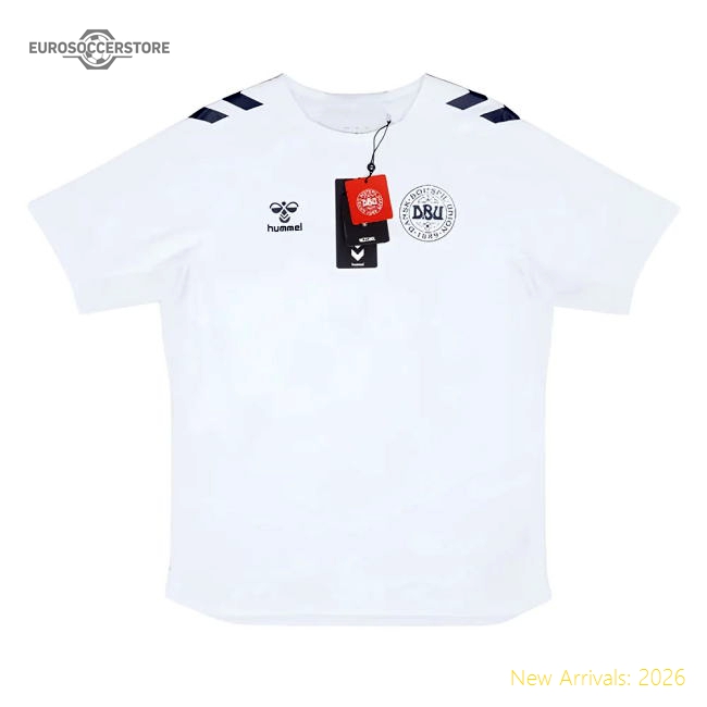 2024-2025 Denmark Training Jersey (White)-Football Jersey Hub