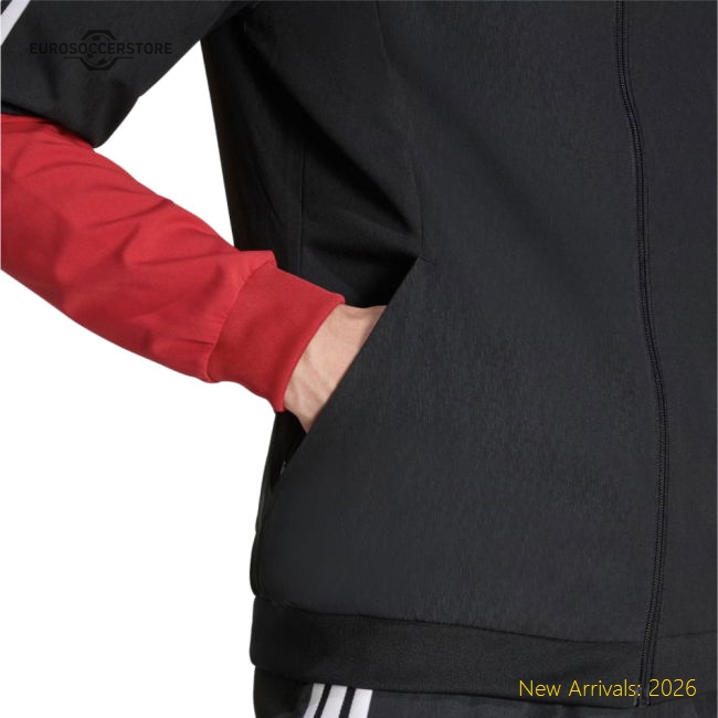 2026-2027 Germany Presentation Jacket (Black)-Football Jersey Hub
