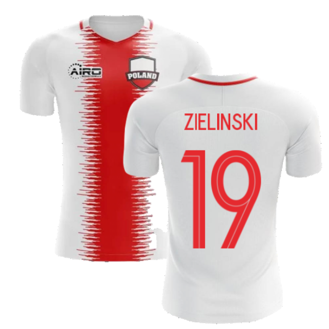 2025-2026 Poland Home Concept Football Shirt (Zielinski 19)-Football Jersey Hub