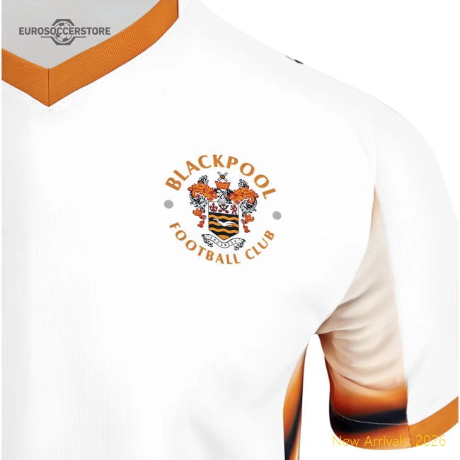 2025-2026 Blackpool Away Shirt (Kids)-Football Jersey Hub