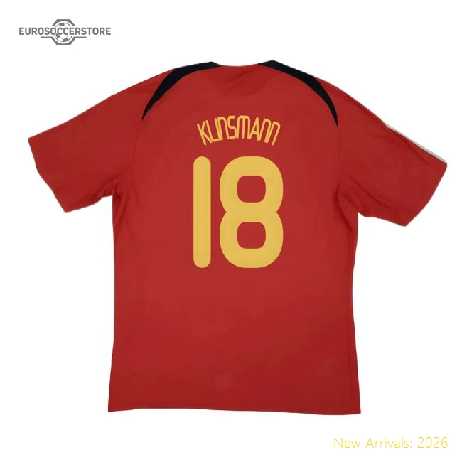 Germany 2008-10 Away Shirt ((Excellent) L) (KLINSMANN 18)-Football Jersey Hub