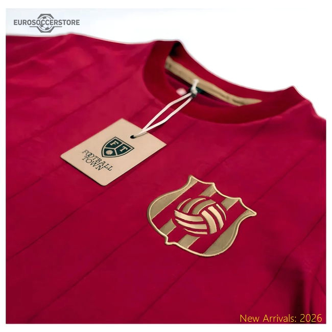 Barcelona L Escut GOAT Messi Bordeaux-Football Jersey Hub