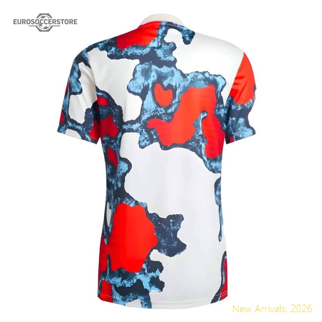 2024-2025 Bayern Munich Pre-Match Shirt (White)-Football Jersey Hub