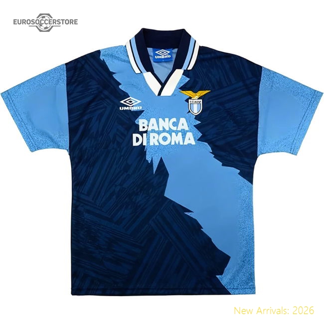 Lazio 1994-96 Away Shirt (M) (Excellent)-Football Jersey Hub