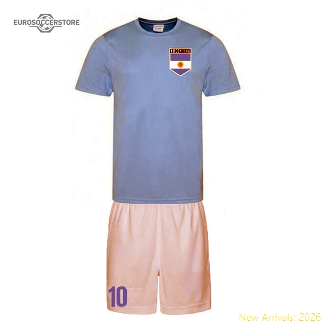 Personalised Argentina Training Kit-Football Jersey Hub
