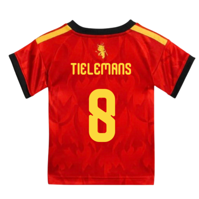 2026-2027 Belgium Home Baby Kit (Tielemans 8)-Football Jersey Hub