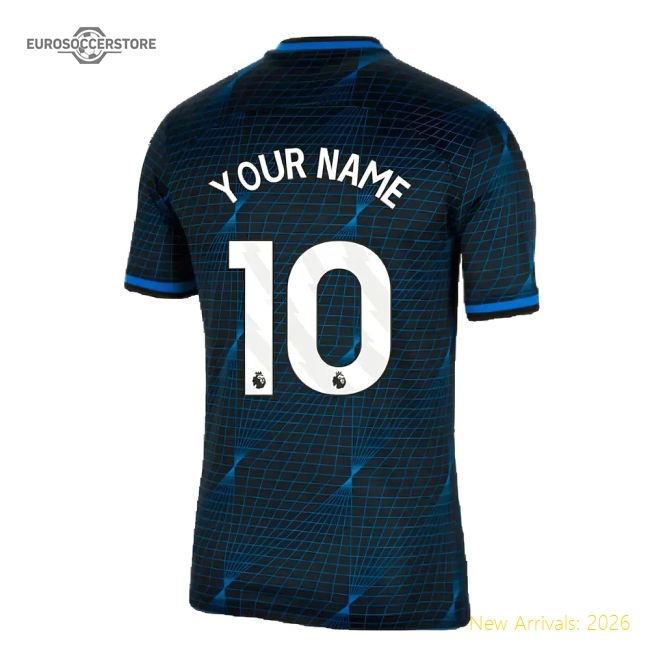 2023-2024 Chelsea Away Football Shirt (Your Name)-Football Jersey Hub