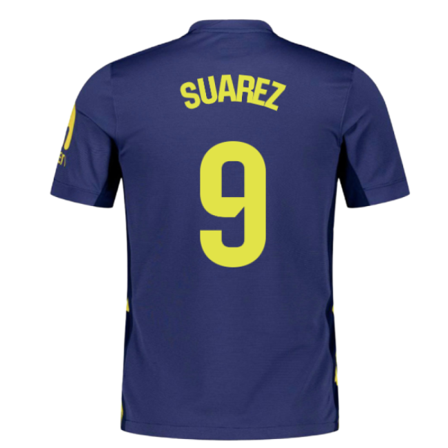 2025-2026 Atletico Madrid Away Shirt (Suarez 9)-Football Jersey Hub