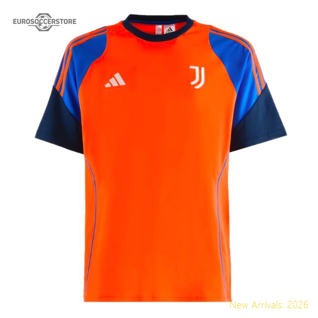 2024-2025 Juventus Training Tee (Orange) (Lehmann 7)-Football Jersey Hub