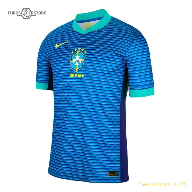 2024-2025 Brazil Away Shirt-Football Jersey Hub