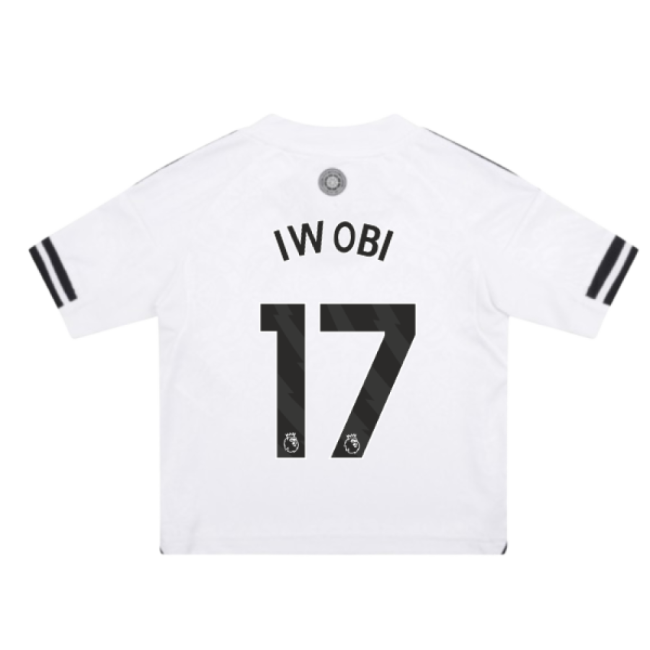 2025-2026 Fulham Home Mini Kit (Iwobi 17)-Football Jersey Hub