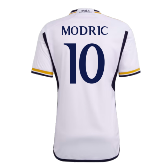2023-2024 Real Madrid Home Shirt (Modric 10)-Football Jersey Hub