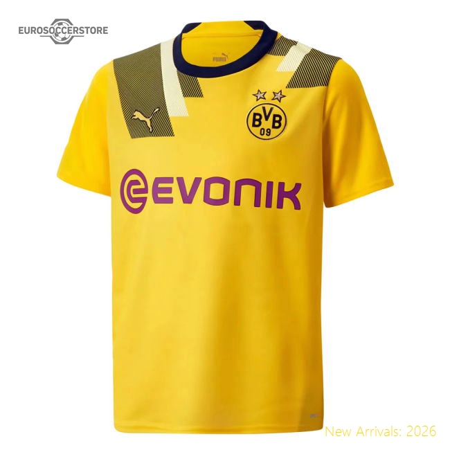 2022-2023 Borussia Dortmund CUP Shirt (Kids)-Football Jersey Hub