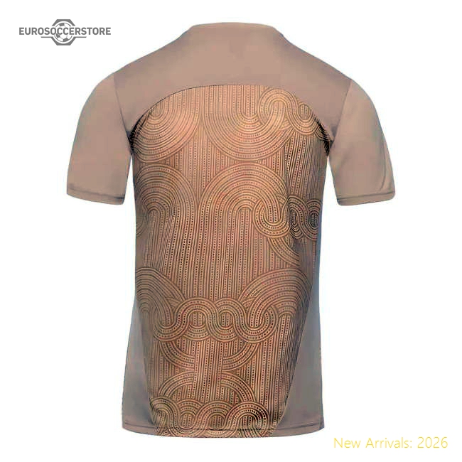 2024-2025 AC Milan Pre-Match Shirt (Putty)-Football Jersey Hub