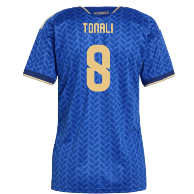 2026-2027 Italy Home Shirt (Womens) (Tonali 8)-Football Jersey Hub