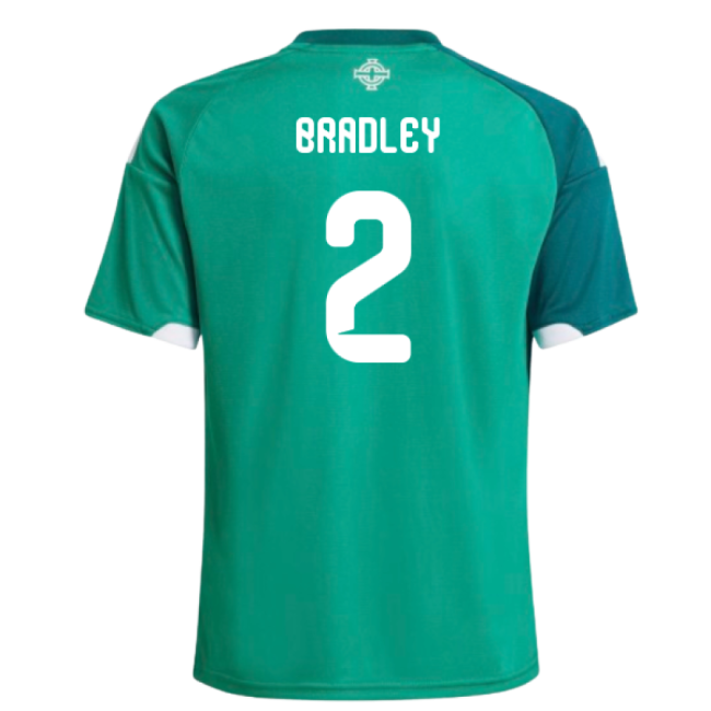 2026-2027 Northern Ireland Home Shirt (Kids) (Bradley 2)-Football Jersey Hub